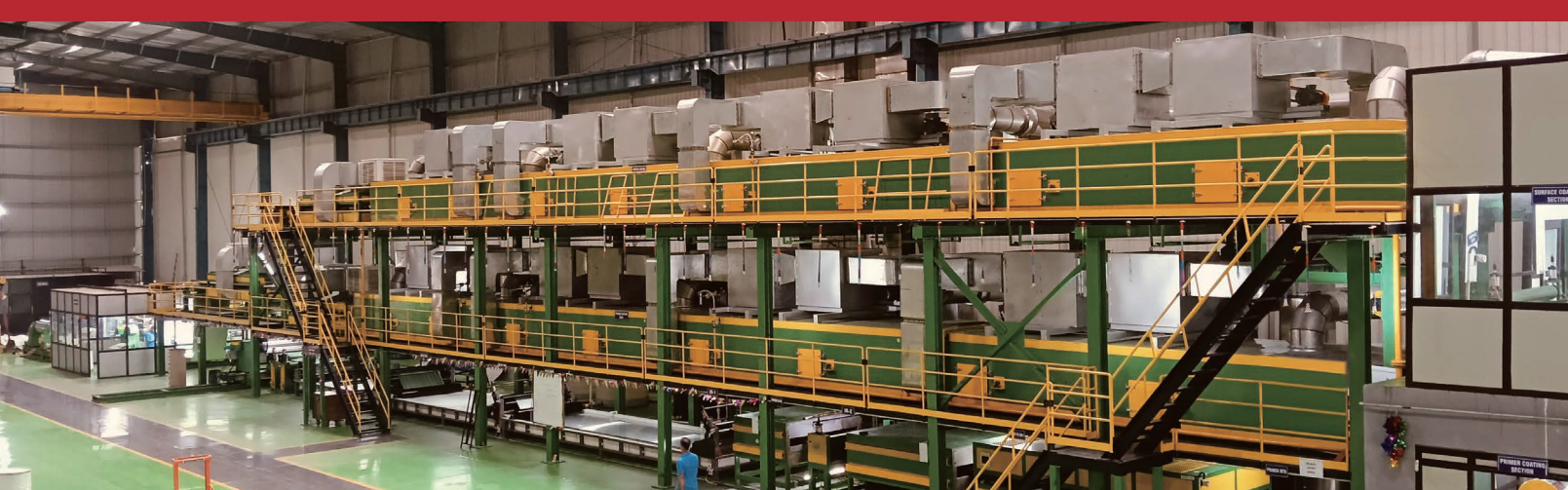 Lini Produksi Kue Ganda Lapisan Warna Ganda Aluminium