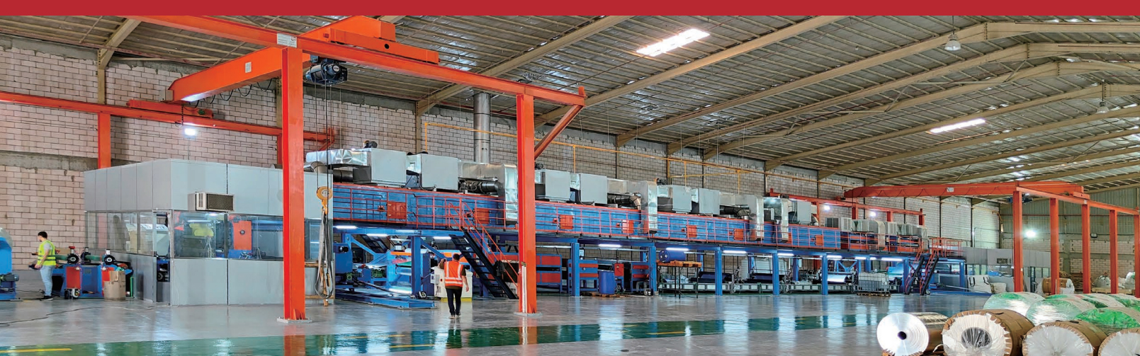Lini Produksi Kue Tunggal Lapisan Warna Tunggal Aluminium