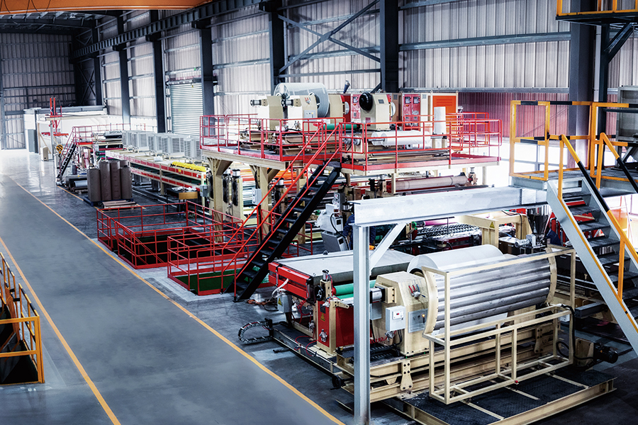 Lini Produksi Aluminium Composite Panel (Acp).
