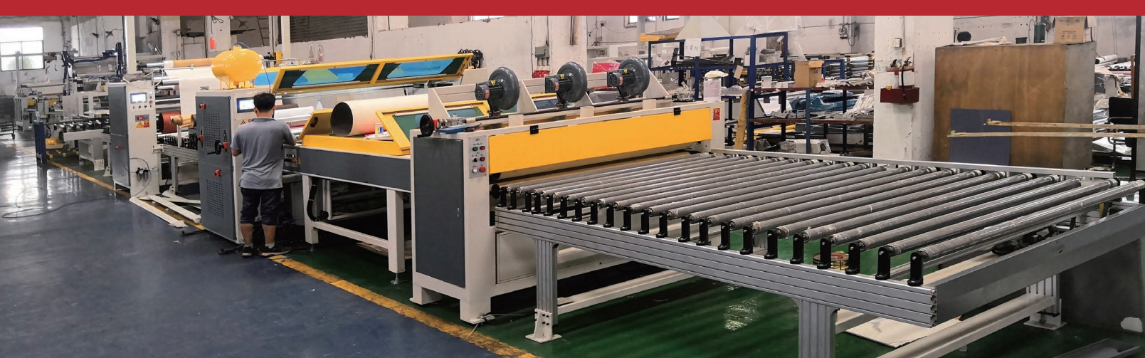 Lini Produksi Laminasi Film PUR