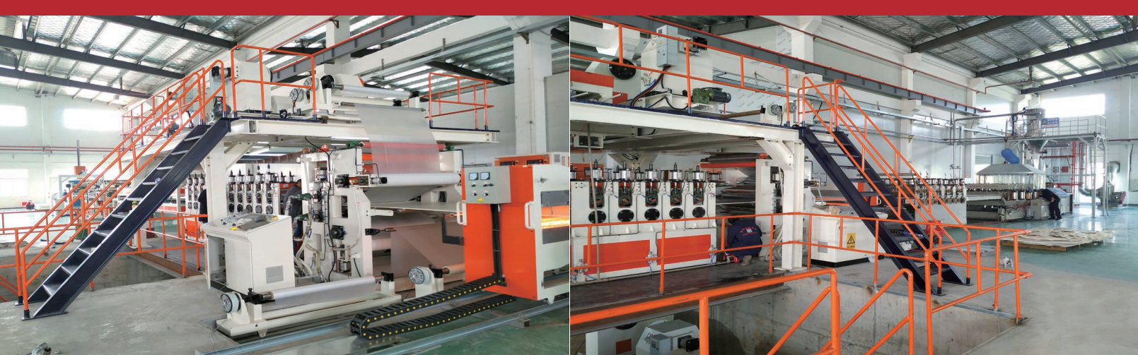 Lini Produksi Panel Komposit Bentuk PVC